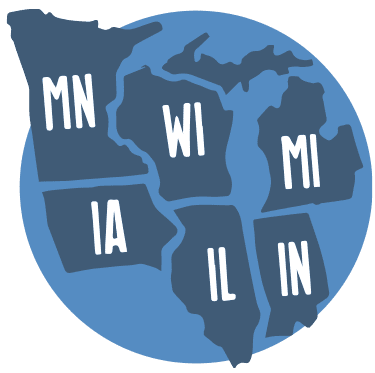 Midwest States Covered in John McGivern's Main Streets Midwest States Covered in John McGivern's Main Streets